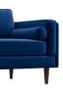 Amber Velvet Lounge Chair