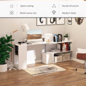 Computer Desk L-Shaped-White (Swiship-Ship)/Prohibited by WalMart.