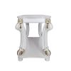 ACME Vendome Sofa Table, Antique Pearl Finish LV01528