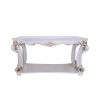 ACME Vendome Sofa Table, Antique Pearl Finish LV01528