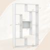 47-Inch Tall Bookshelf for Home Office Living Room