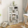 47-Inch Tall Bookshelf for Home Office Living Room